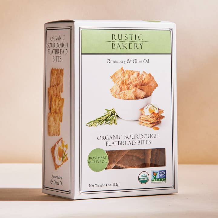 Organic Sourdough Flatbread Bites