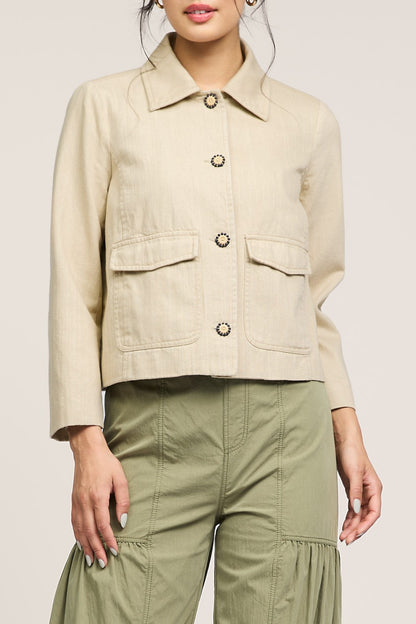 Collar Cotton Jacket