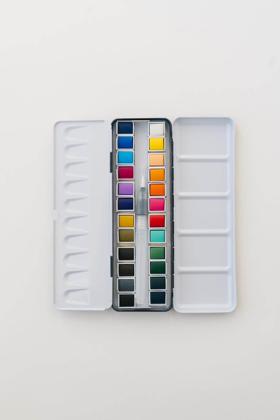 24 Color Watercolor Palette