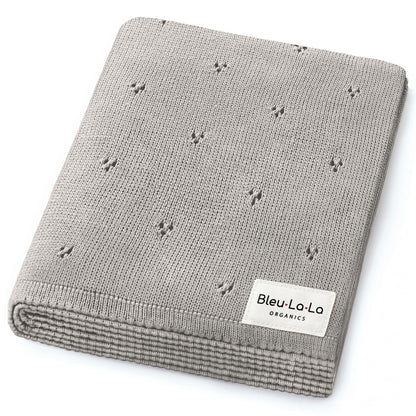 Pointelle Swaddle Blanket