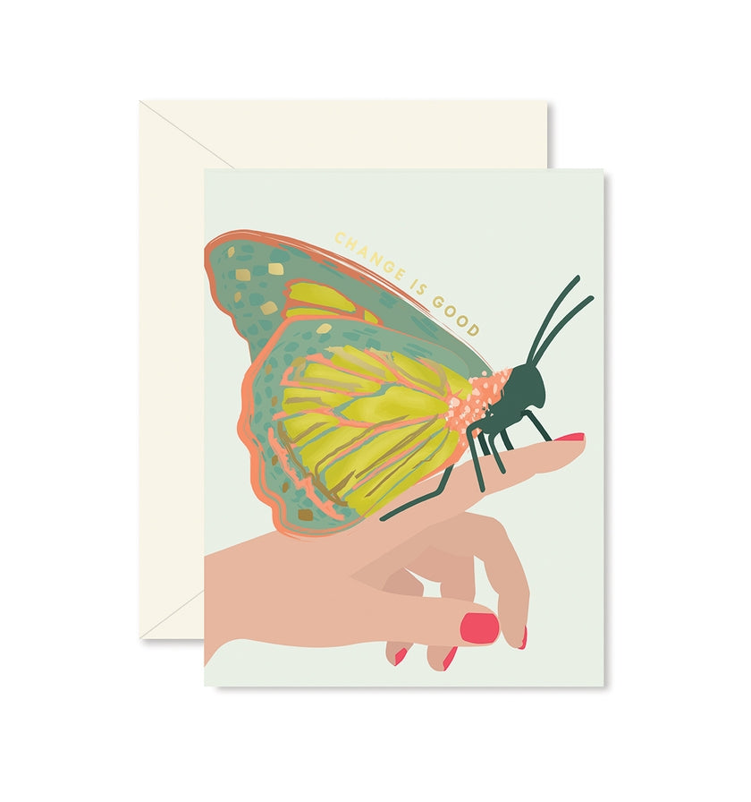 Butterfly Change is Good Card