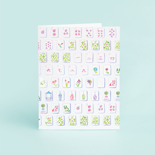 Mahjong Greeting Card Boxed Set