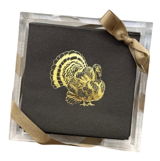 Gold Turkey Acrylic Hostess Set