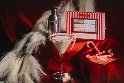 White Chocolate Candy Cane Martini Mixer Kit