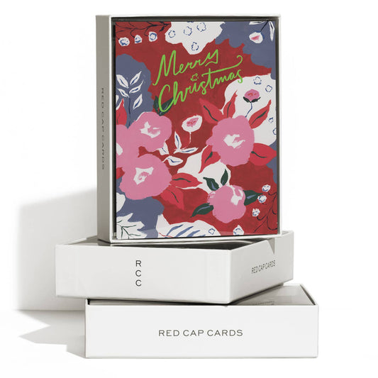 Ruby Red Flower Xmas Boxed Set