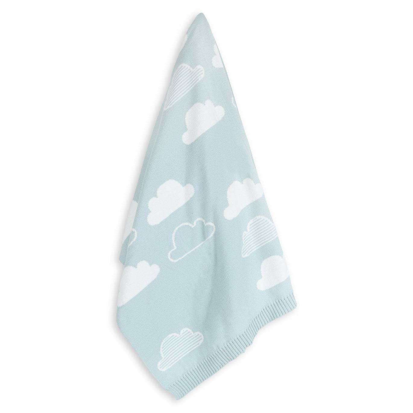 Cloud Reversible Baby Blanket