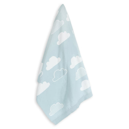 Cloud Reversible Baby Blanket