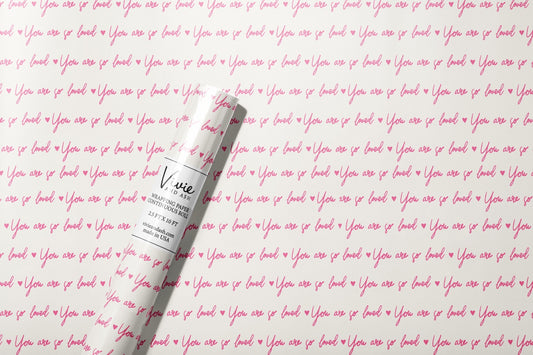 Valentine Love Text Wrapping Paper