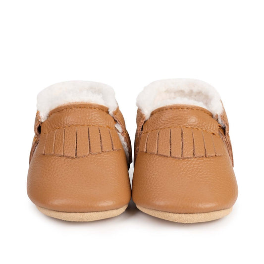 Sherpa Baby Moccasins