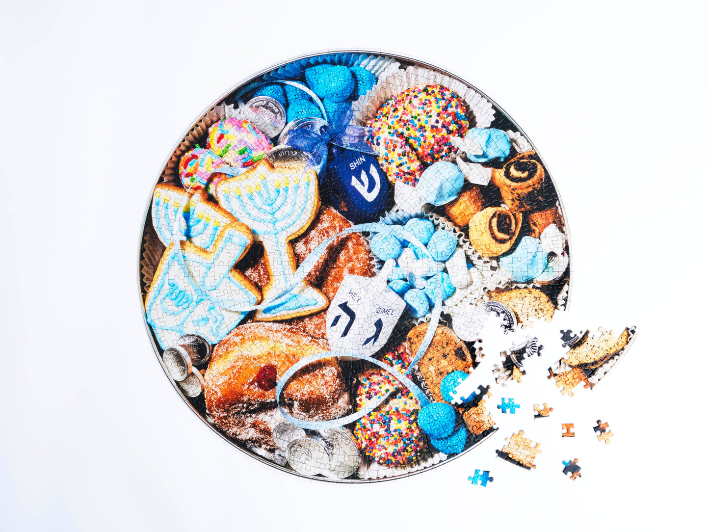 Hanukkah Cookie Tin Jigsaw Puzzle