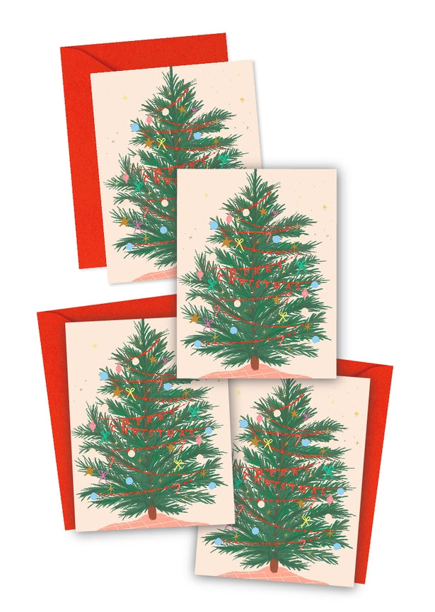 Oh Christmas Tree Greeting Card Boxed Set