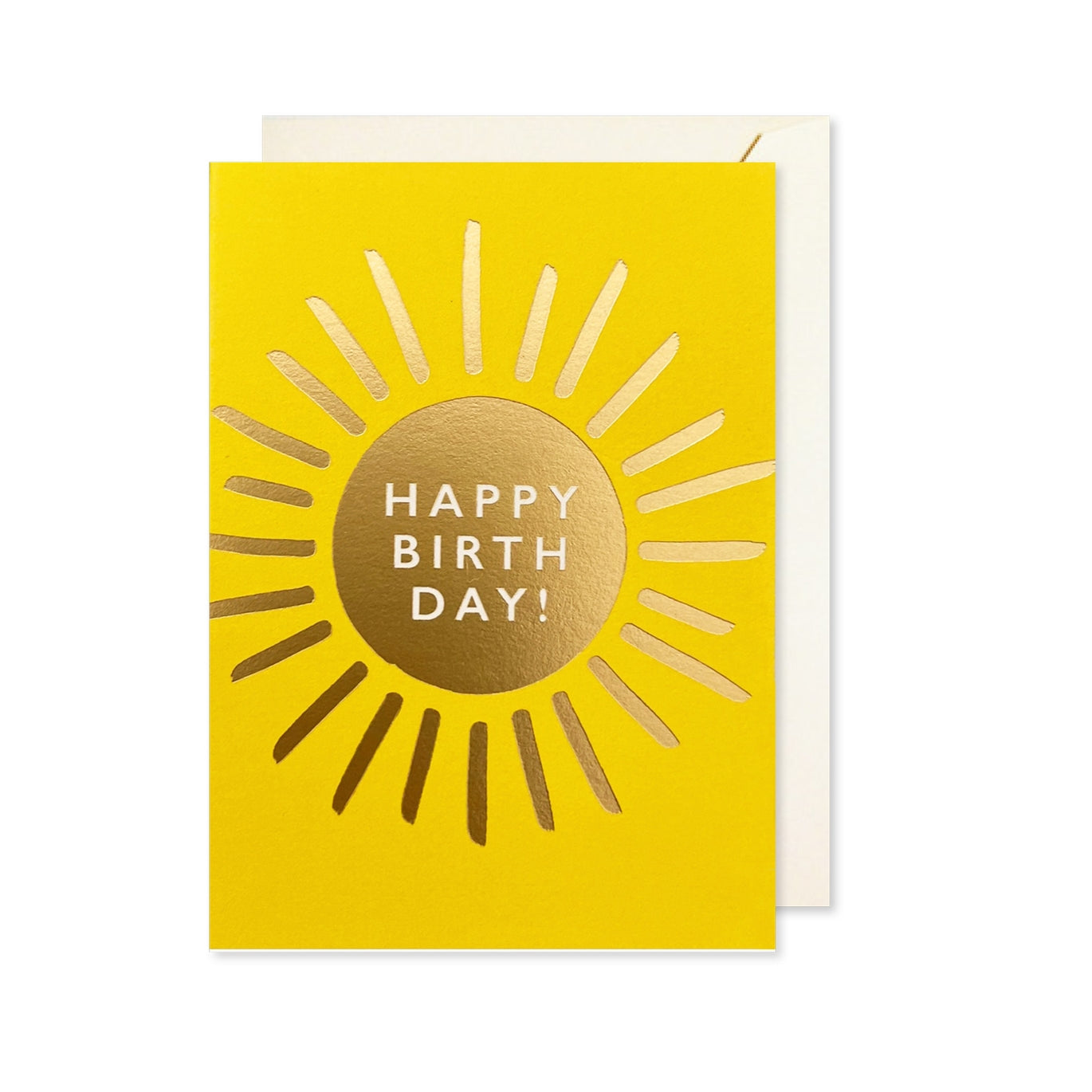 Birthday Sunshine Enclosure Card