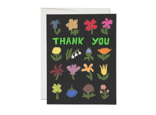 Little Flowers Thank You Card