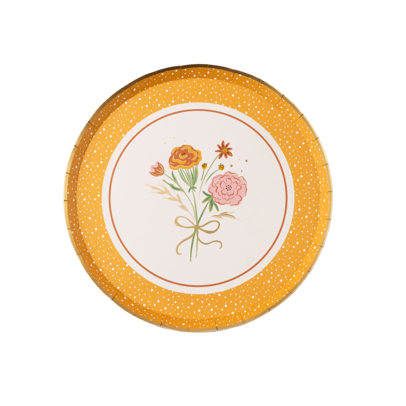 Cozy Fall Florals Dessert Plates