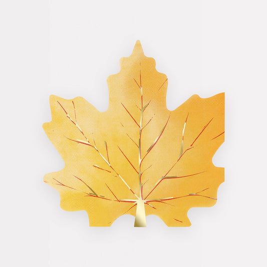 Maple Leaf Shaped Napkins