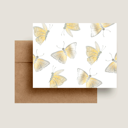 Monarch Butterfly Watercolor Card