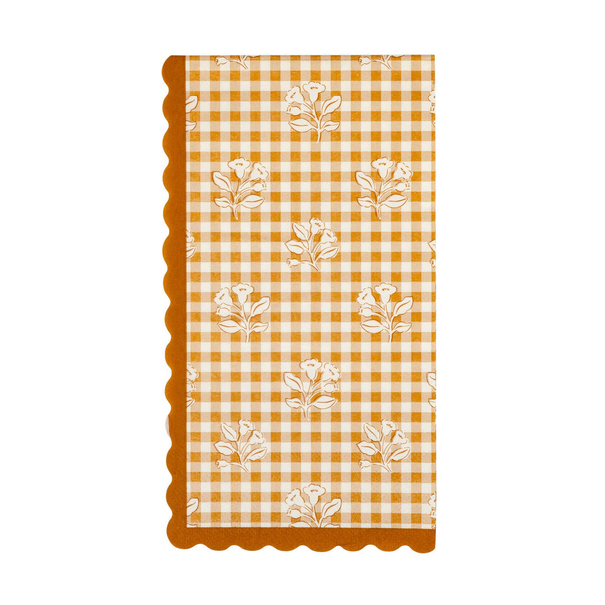 Gingham Block Dinner Napkins