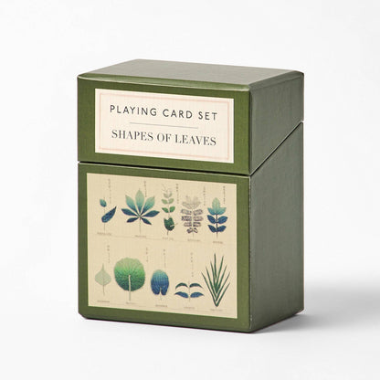 Shapes of Leaves Playing Cards Set