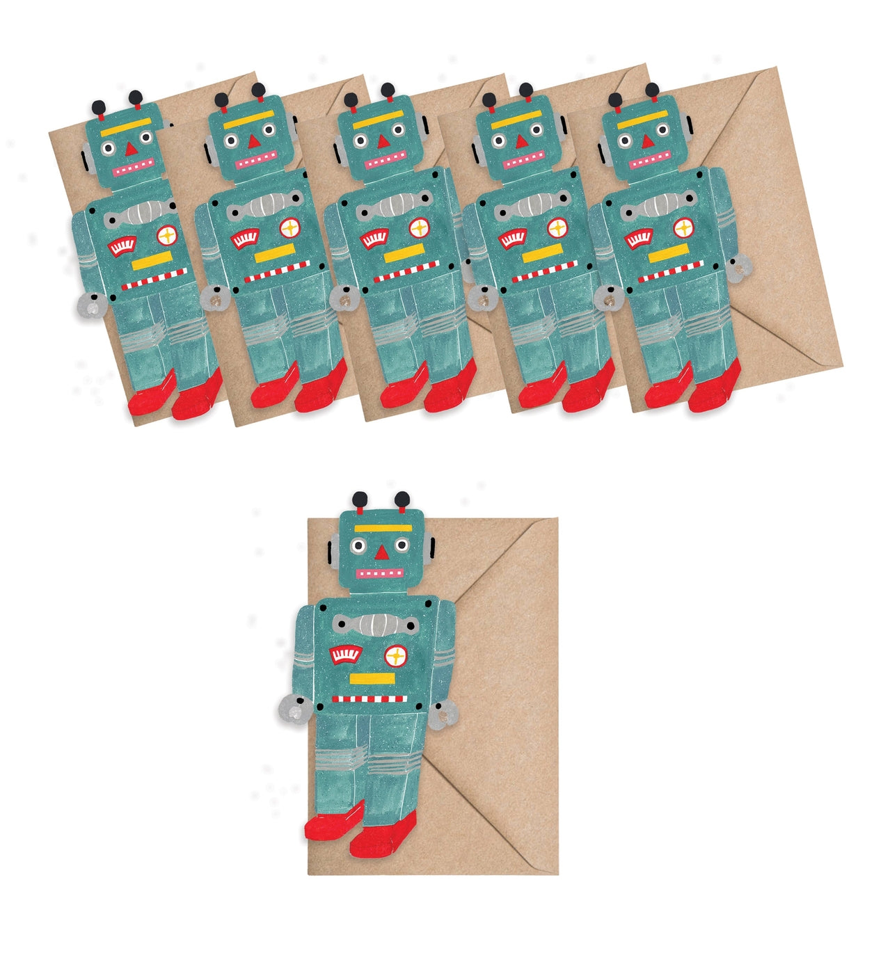 Little Robot Mini Card Set