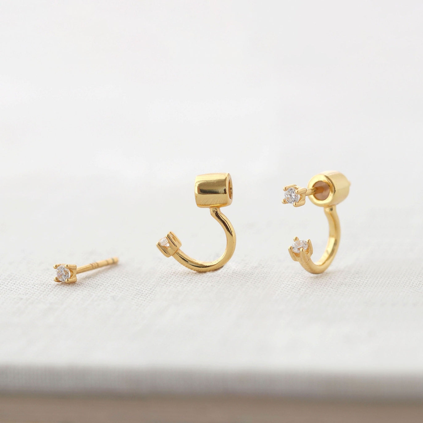 Petite Crystal Earring Jackets