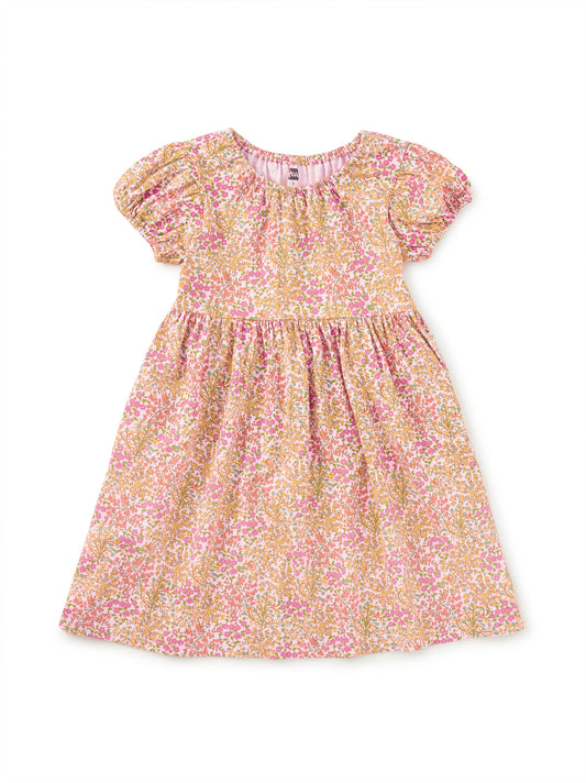Puff Sleeve Empire Dress