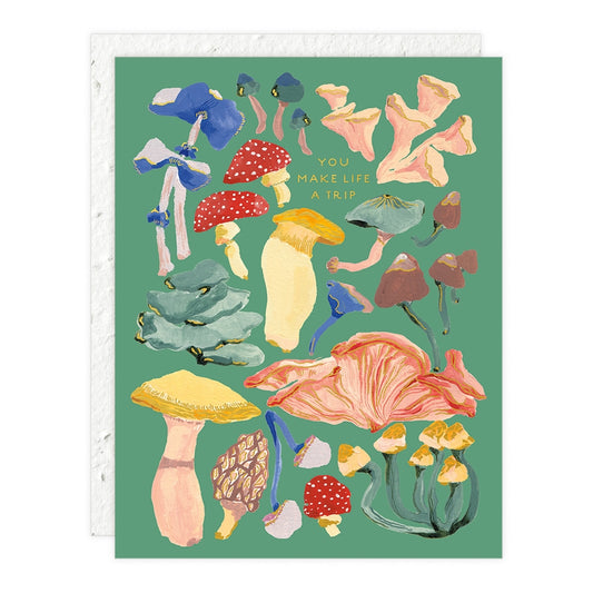 Plantable Card - Shrooms