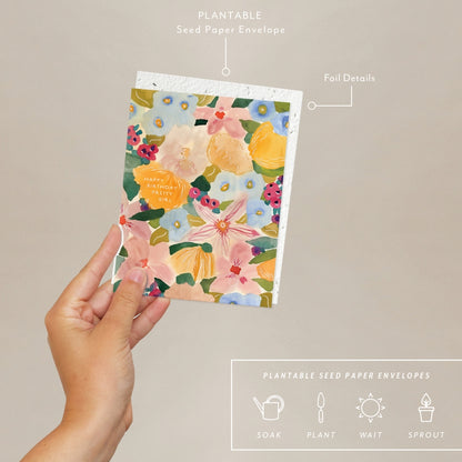 Plantable Card - Floral Abundance