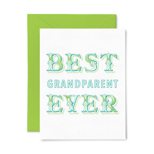 Best Grandparent Ever Card