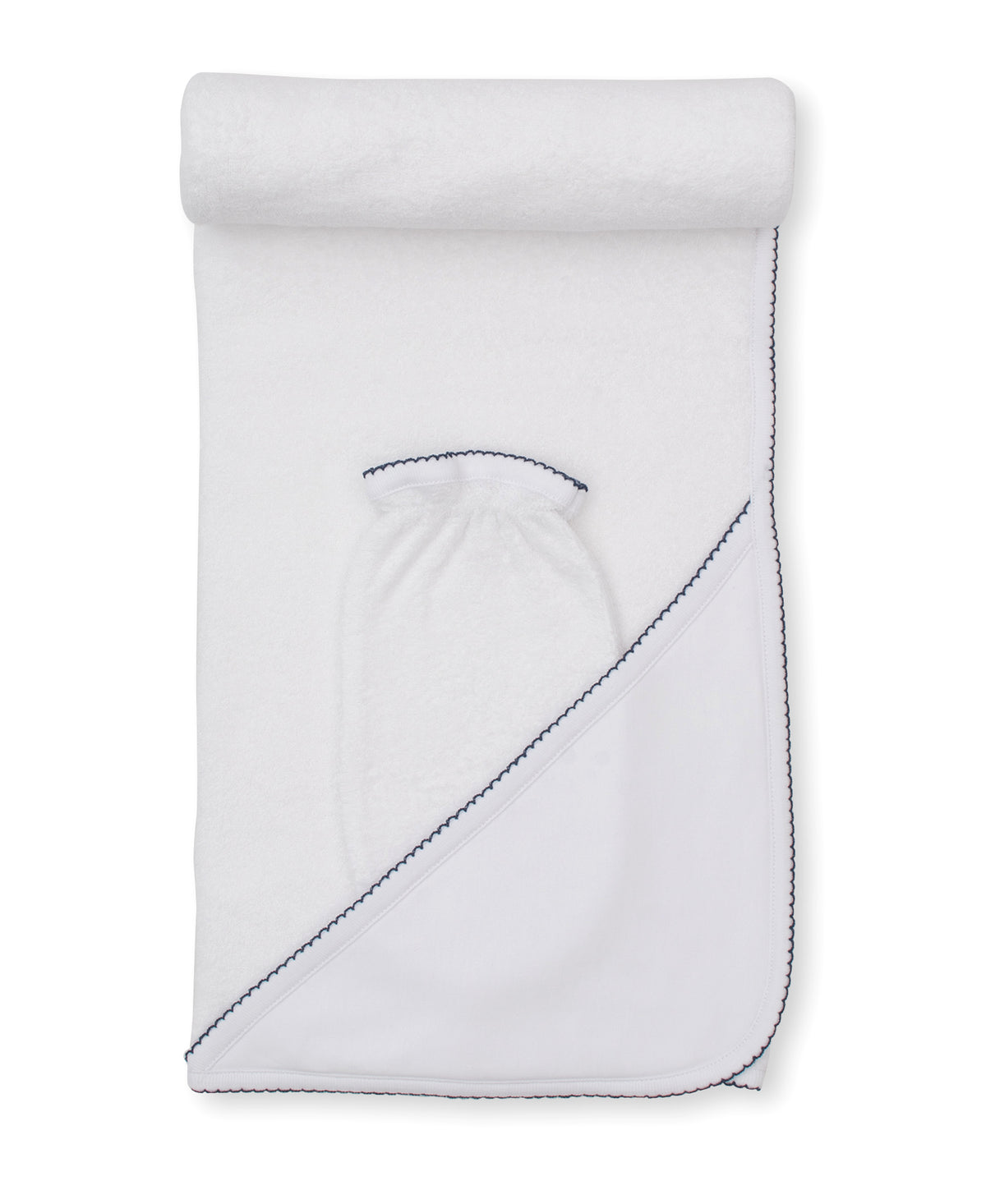 Basics Hooded Towel and Mitt Set