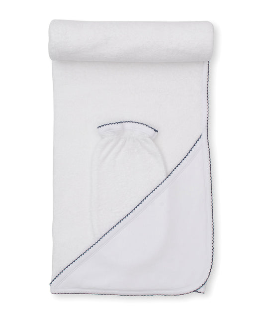 Basics Hooded Towel and Mitt Set