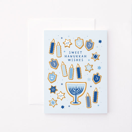 Hanukkah Cookies Card
