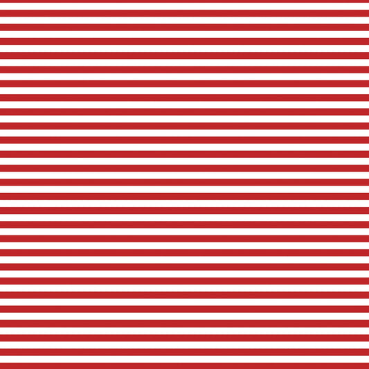 Red & White Stripes Wrapping Paper