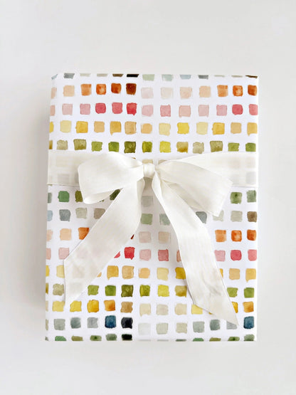 Paint Swatch Gift Wrap