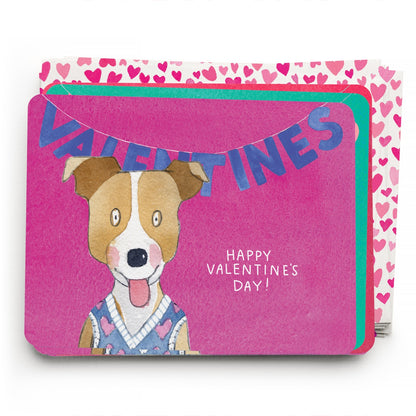 Animal Friends V-Day Flat Notes Set