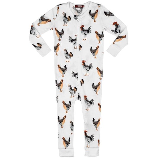 Chicken Zipper Pajama