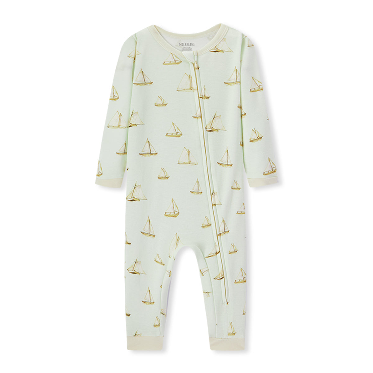 Sailboat Melody Zipper Pajama