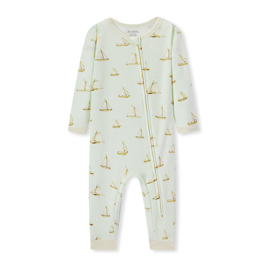 Sailboat Melody Zipper Pajama