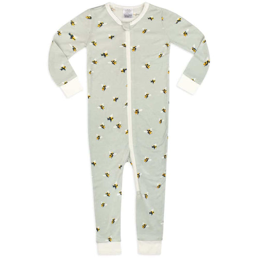 Bumblebee Zipper Pajama