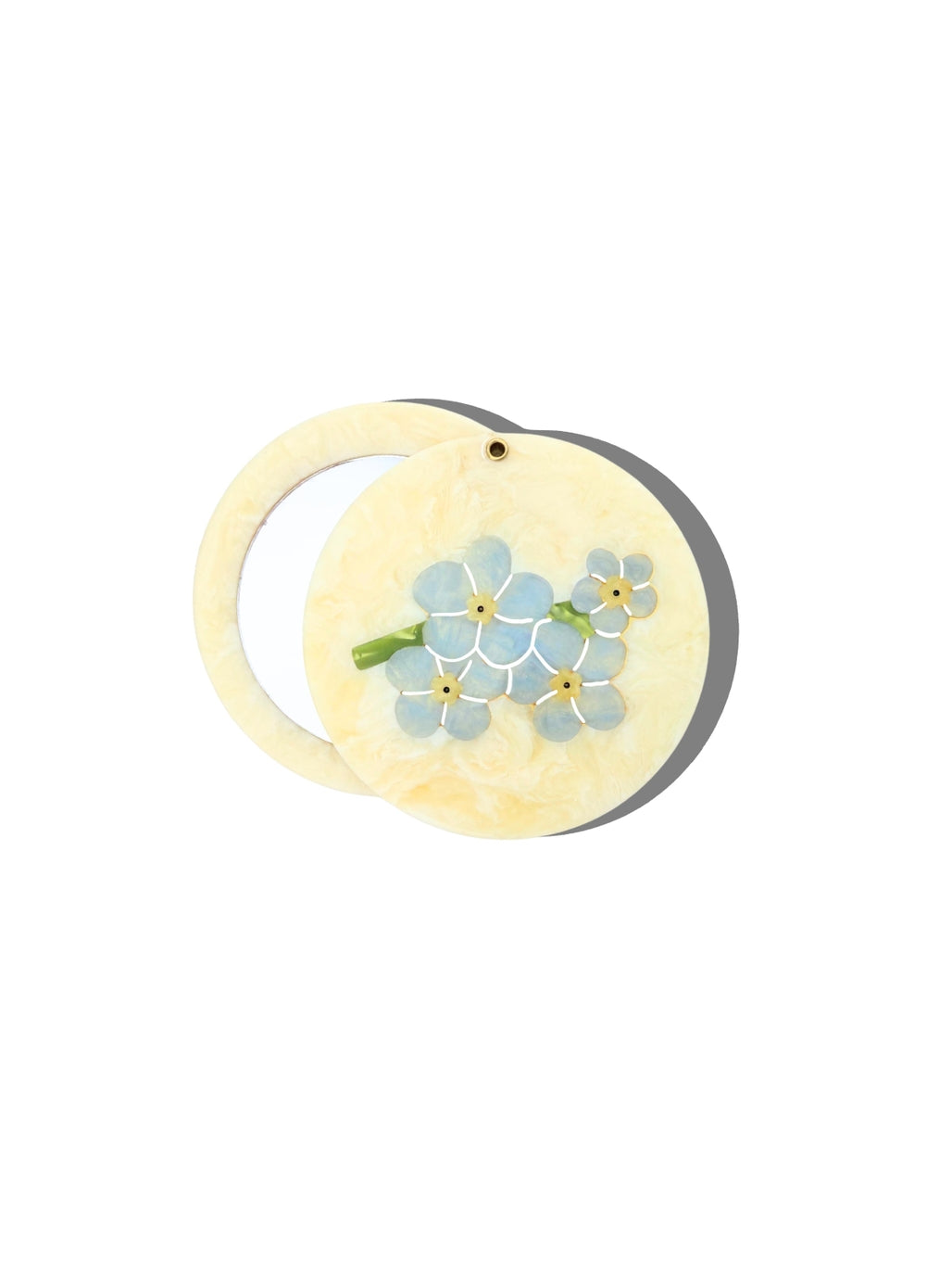 Forget-Me-Not Compact Mirror