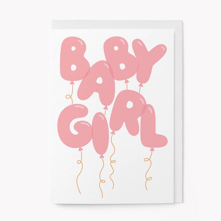 Baby Girl Card