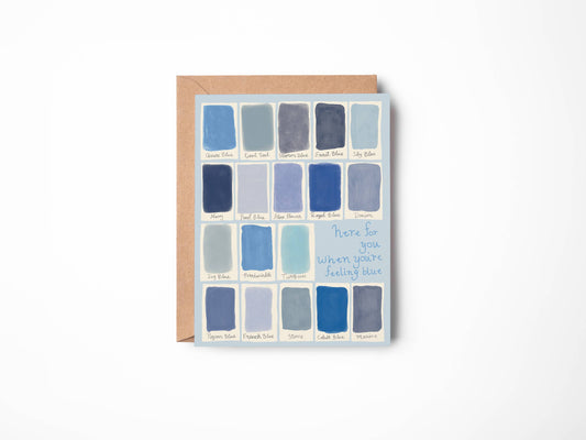 Feeling Blue Card