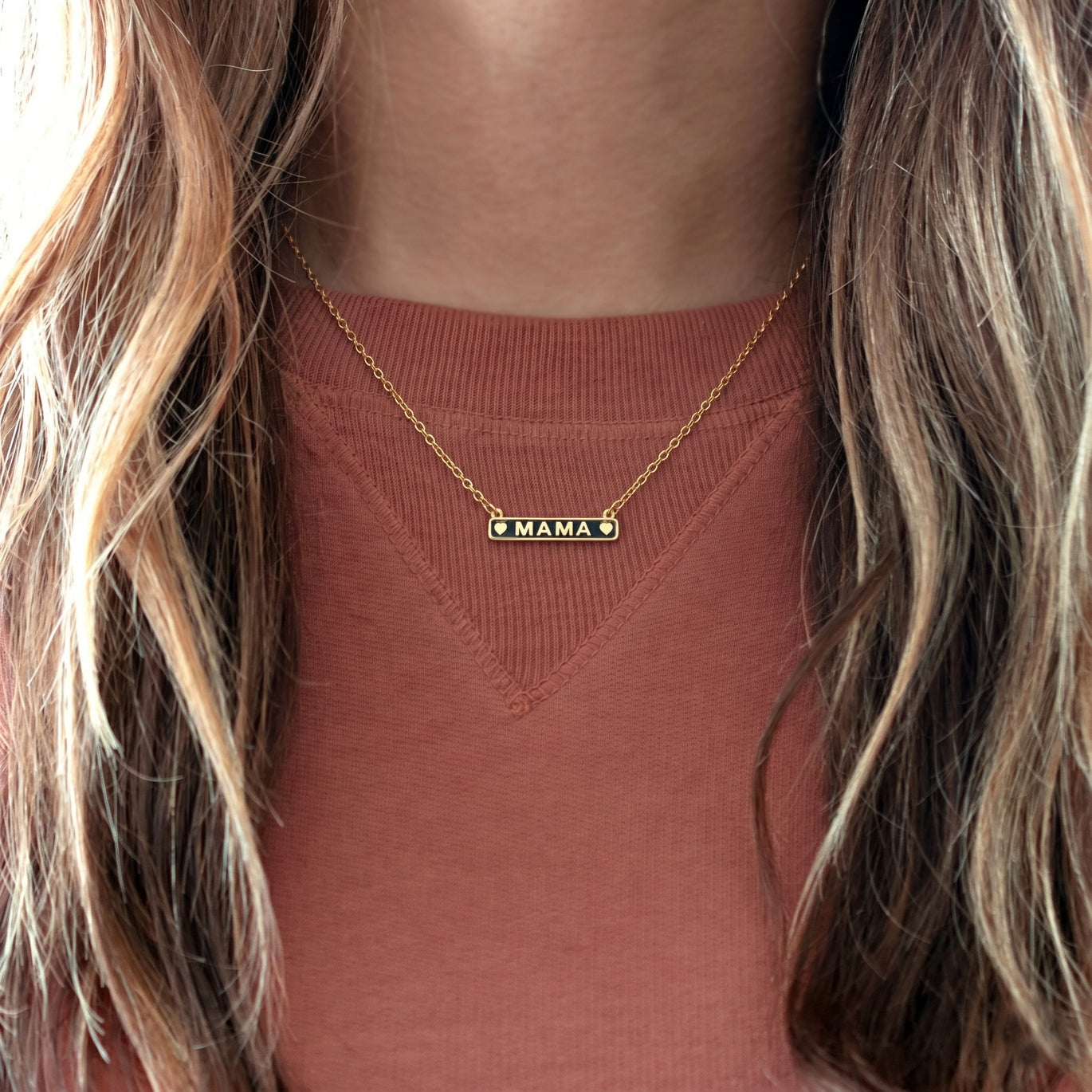Mama ID Necklace
