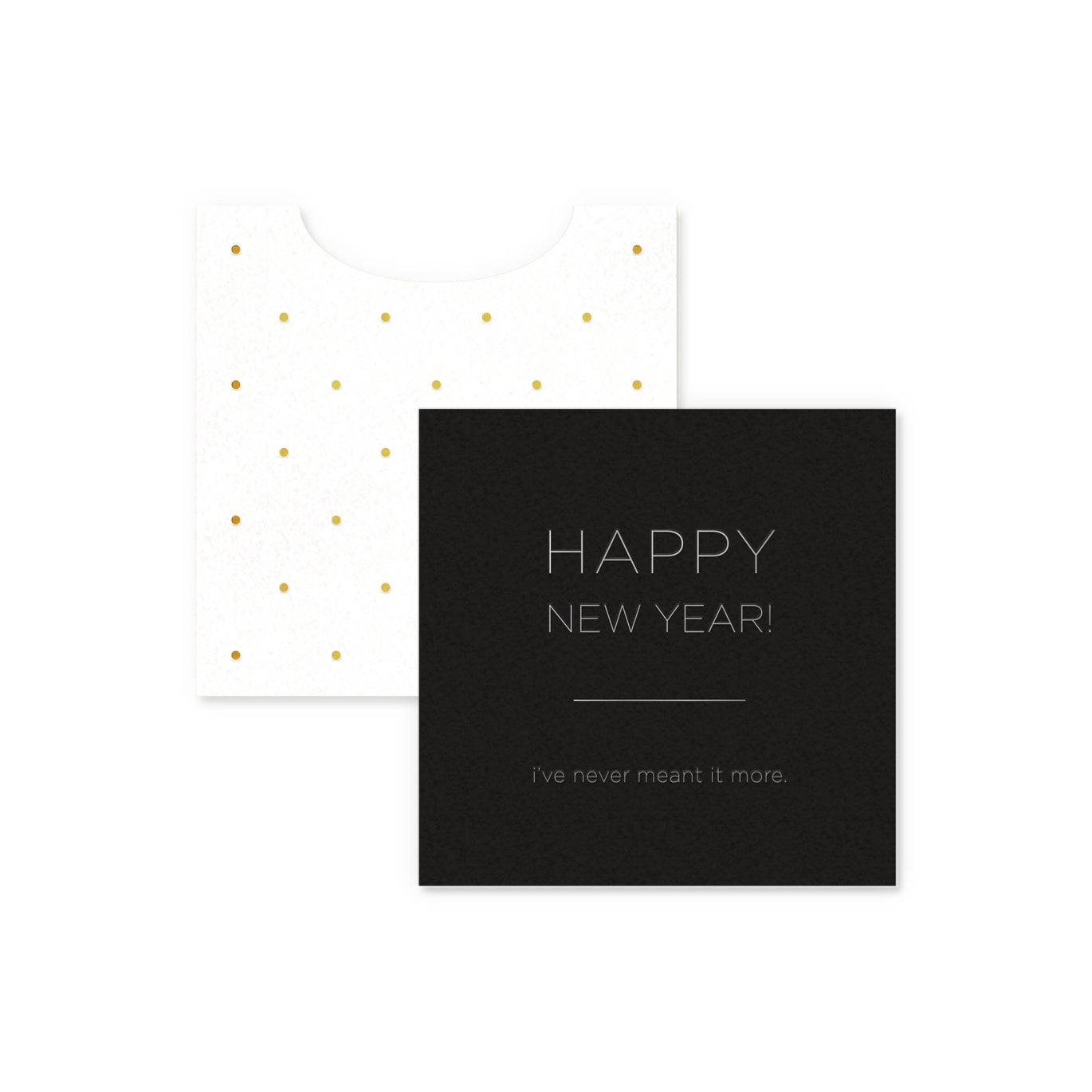 Mean It New Year Mini Enclosure Card