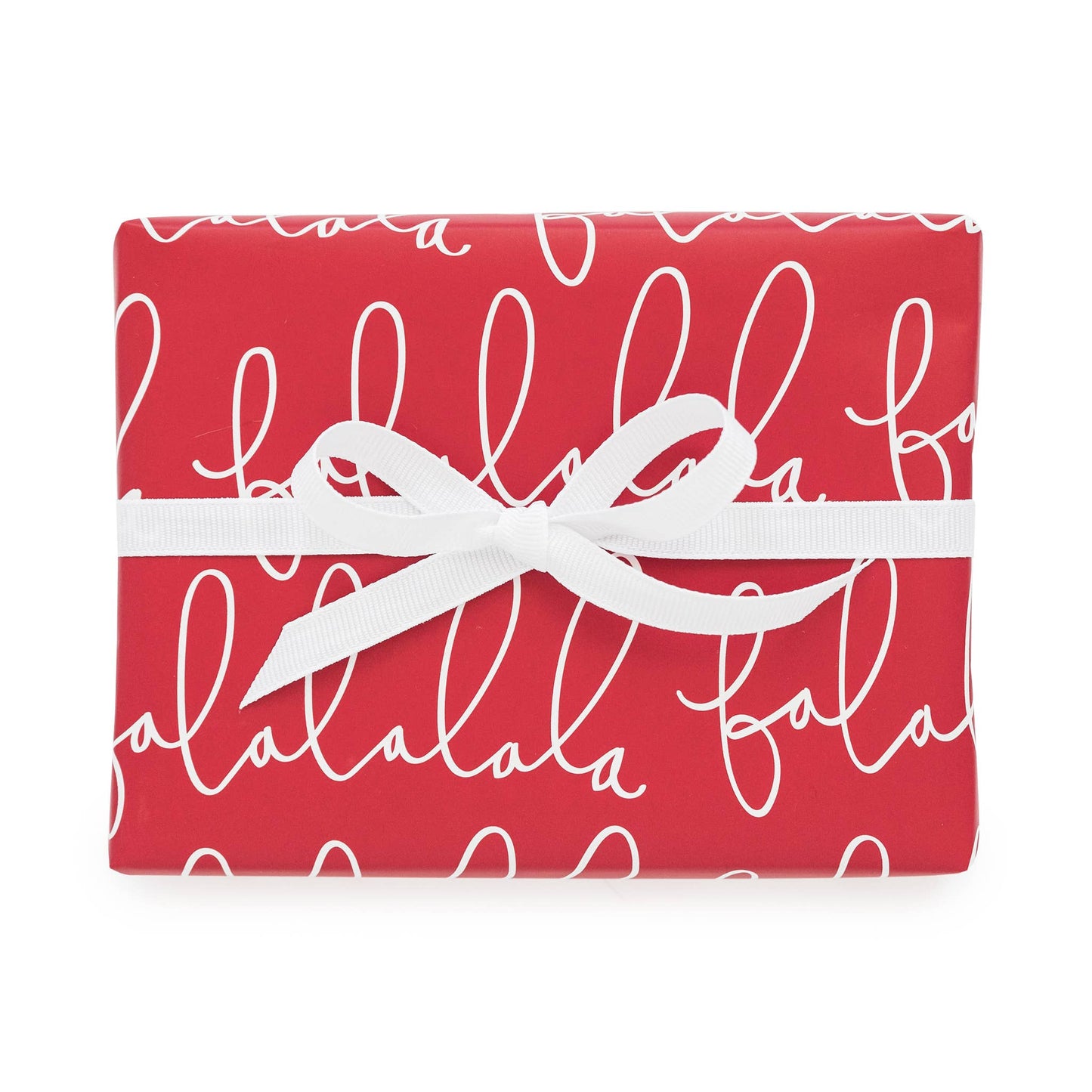 Red Falalala Wrapping Paper