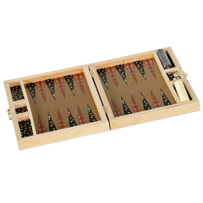 Grid Travel Backgammon Set