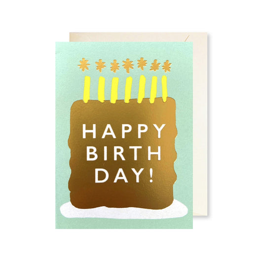 Cake Birthday Enclosure Card