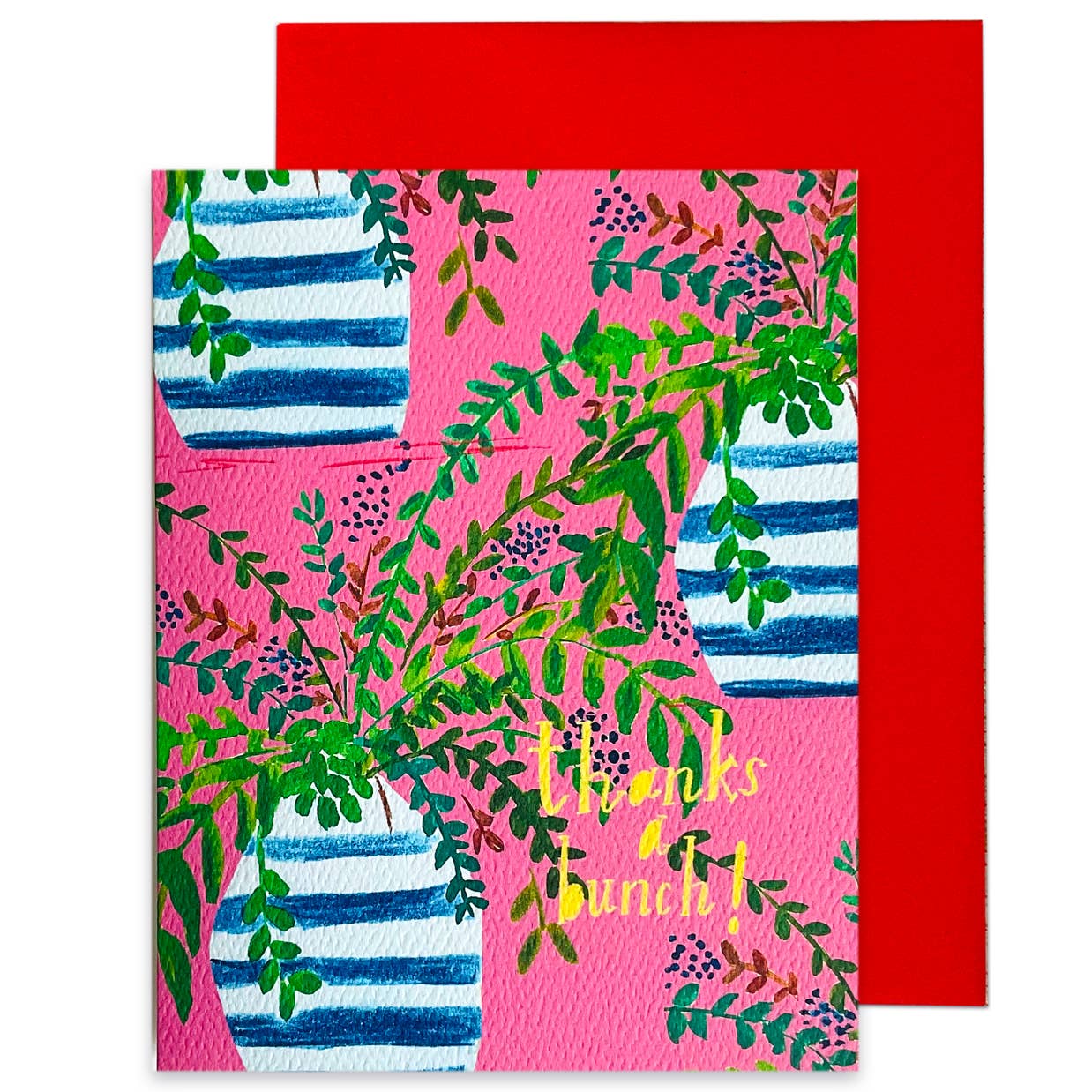 A Vase Full of Thank You Card