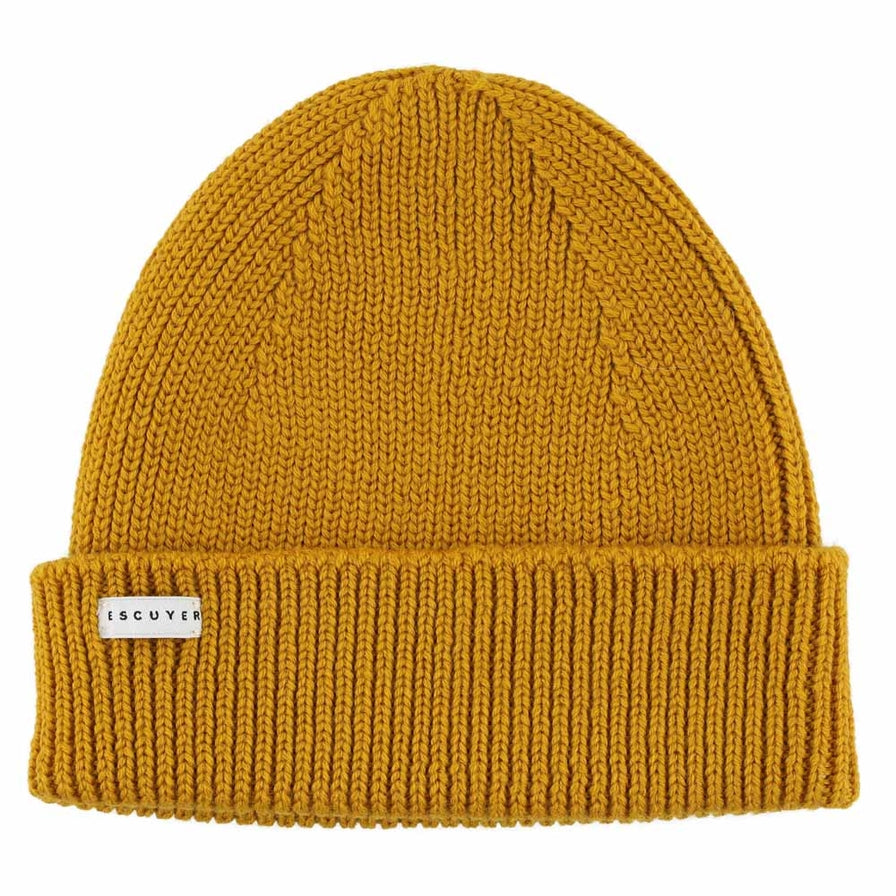 Ribbed Merino Beanie