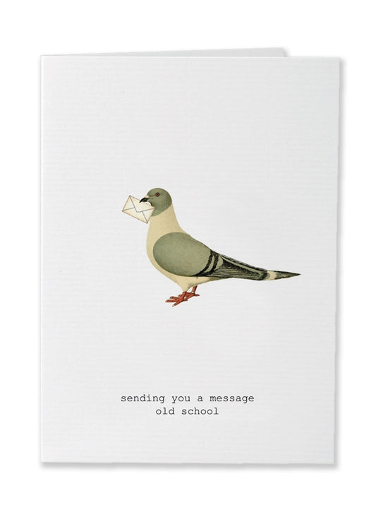 Sending You a Message Greeting Card