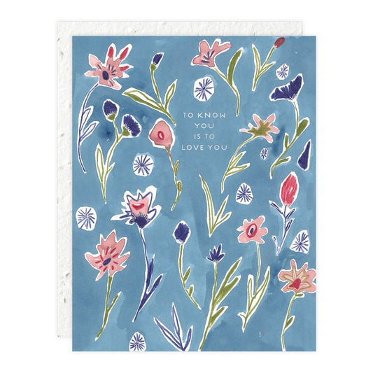 Plantable Card - Ditzy Flowers